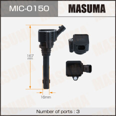 Катушка зажигания MASUMA, CHANGAN CS75 / JL486ZQ2