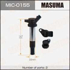 Катушка зажигания MASUMA, LIFAN X60 / LFB479Q