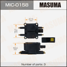 Катушка зажигания MASUMA, CHERY TIGGO 4 / SQRE4G15B