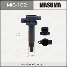 Катушка зажигания Masuma (1NZFE / NZE12#), арт. MIC-102