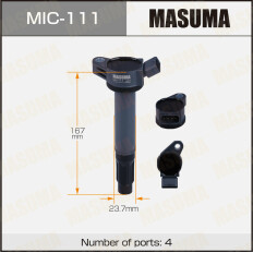 Катушка зажигания Masuma, для Toyota Mark X (2GRFE), арт. MIC-111