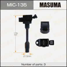 Катушка зажигания Masuma, для Toyota Corolla / RAV4 (M20AFKS / 2ZRFAE), арт. MIC-135