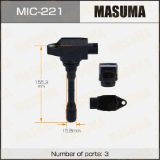 Катушка зажигания Masuma, для Infiniti Q50 / Q60 (VR30DDTT), арт. MIC-221