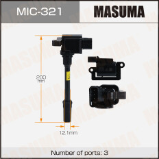 Катушка зажигания MASUMA, MITSUBISHI AIRTREK / 4G64