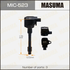 Катушка зажигания Masuma, для Honda CR-V / Fit (L13B / L15B), арт. MIC-523