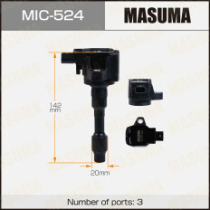Катушка зажигания Masuma, для Honda N-Box / N-One (S07A), арт. MIC-524