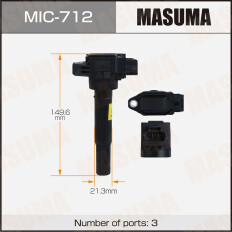 Катушка зажигания MASUMA, SUZUKI SX4 / K14C