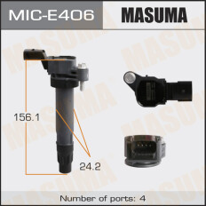 Катушка зажигания Masuma, для Chevrolet Spark, арт. MIC-E406