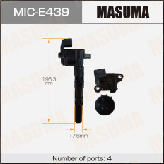 Катушка зажигания MASUMA, MERCEDES-BENZ GLS (X166) / M276.821