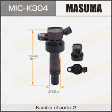 Катушка зажигания Masuma, для Hyundai i30 / Tucson (Gamma), арт. MIC-K304
