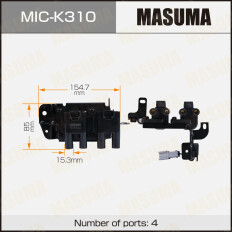 Катушка зажигания Masuma, для Hyundai Elantra, KIA Rio, арт. MIC-K310