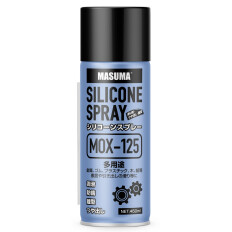 Смазка аэрозольная Masuma Silicone Spray, многоцелевая, силиконовая, баллон 450мл, арт. MOX-125