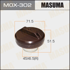 Крышка топливного бака Masuma, для Mitsubishi (OEM MB400395, MB595689, MB846770), арт. MOX-302