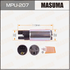 Насос топливный (бензонасос) Masuma, для Nissan Almera, арт. MPU-207