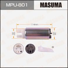 Насос топливный (бензонасос) Masuma, арт. MPU-801