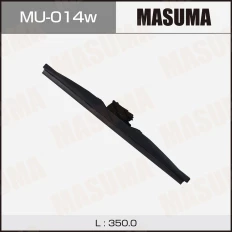Щетка стеклоочистителя Masuma Nano Graphite 350мм (14") каркасная зимняя, с графитовым напылением, крепление J-Hook, 1 шт, арт. MU-014W