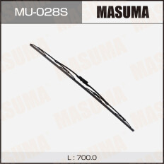 Щетка стеклоочистителя Masuma Optimum 700мм (28") каркасная, летняя, крепление J-Hook, 1 шт, арт. MU-028S