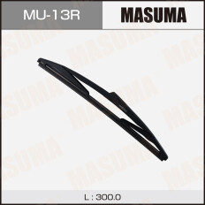 Щетка стеклоочистителя Masuma Rear 300мм (12"), каркасная, всесезонная, для заднего стекла, крепление Snap Claw, 1 шт, арт. MU-13R