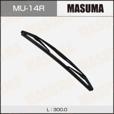 Щетка стеклоочистителя Masuma Rear 300мм (12"), каркасная, всесезонная, для заднего стекла, крепление Roc Lock 3, 1 шт, арт. MU-14R