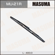 Щетка стеклоочистителя Masuma Rear 400мм (16"), каркасная, всесезонная, для заднего стекла, крепление Roc Lock 5, 1 шт, арт. MU-21R