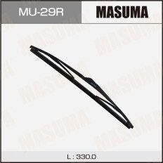 Щетка стеклоочистителя Masuma Rear 330мм (13"), каркасная, всесезонная, для заднего стекла, крепление Snap Claw, 1 шт, арт. MU-29R