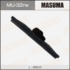 Щетка стеклоочистителя Masuma Rear 250мм (10"), каркасная, зимняя, для заднего стекла, с графитовым напылением, 1 шт, арт. MU-32rw