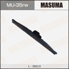 Щетка стеклоочистителя Masuma Rear 350мм (14"), каркасная, зимняя, для заднего стекла, с графитовым напылением, 1 шт, арт. MU-35rw