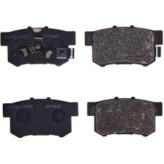 Колодки тормозные дисковые Double Force, для Honda CR-V / Stepwgn / Accord, комплект на ось (4 шт), арт. DFP3438