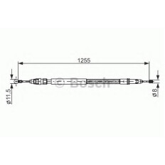 Трос ручника Bosch, арт. 1 987 482 235