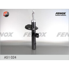 Амортизационная стойка Fenox газомасляная двухтрубная, передняя, правая, 1 шт, арт. A51024