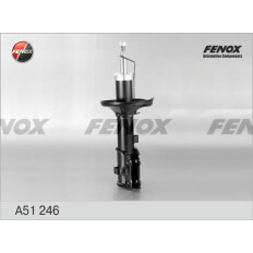 Амортизационная стойка Fenox газомасляная двухтрубная, передняя, левая, 1 шт, арт. A51246