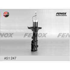 Амортизационная стойка Fenox, газомасляная, двухтрубная, передняя, правая, 1 шт, арт. A51247