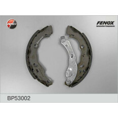 Колодки тормозные барабанные Fenox, комплект на ось (4 шт), арт. BP53002