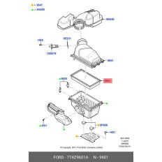 Фильтр воздушный Motorcraft Ford, арт. 7T4Z-9601-A