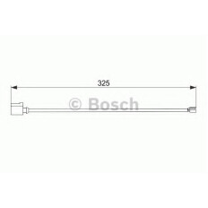 Датчик износа тормозных колодок Bosch, арт. 1 987 474 567