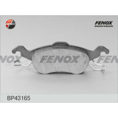 Колодки тормозные дисковые Fenox, передние, комплект на ось (4 шт), арт. BP43165
