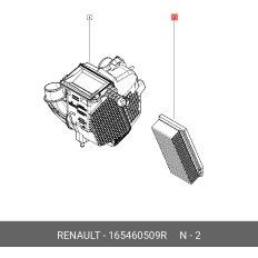 Фильтр воздушный Renault, арт. 16 54 605 09R