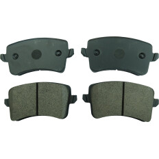 Колодки тормозные дисковые CTR задние, комплект на ось (4 шт), арт. GK1318 (CKVW-91)