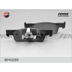 Колодки тормозные дисковые Fenox, передние, комплект на ось (4 шт), арт. BP43289