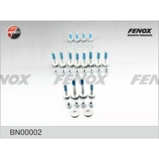 Комплект болта регулировочного (эксцентрика) Fenox BN00002, для Ford (OEM 1473945) (+гайка, шайба, втулка)