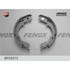 Колодки тормозные барабанные Fenox, комплект на ось (4 шт), арт. BP53073