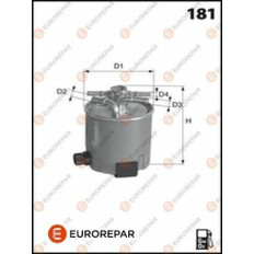 Фильтр топливный Eurorepar, арт. E148078