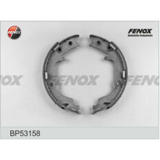 Колодки тормозные барабанные Fenox, комплект на ось (4 шт), арт. BP53158