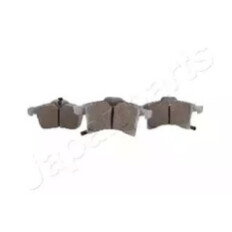Колодки тормозные дисковые Japan Parts, передние, комплект на ось (4 шт), арт. PA-0032AF