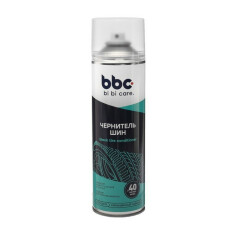 Полироль (чернитель) шин BiBiCare Black Tire Conditioner, с кондиционирующим действием и защитой от УФ-лучей, аэрозоль 650мл, арт. 4009