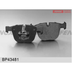 Колодки тормозные дисковые Fenox, задние, комплект на ось (4 шт), арт. BP43481