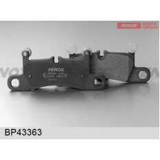 Колодки тормозные дисковые Fenox, задние, комплект на ось (4 шт), арт. BP43363