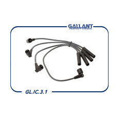 Провода высоковольтные Gallant, силиконовые, комплект 4 шт, арт. GL.IC.3.1