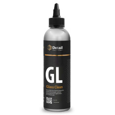 Очиститель стёкол Detail Glass Clean (GL), от органических и неорганических загрязнений, бутылка 250мл, арт. DT-0121