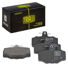 Колодки тормозные дисковые Trialli, задние, комплект на ось (4 шт), арт. PF 1407